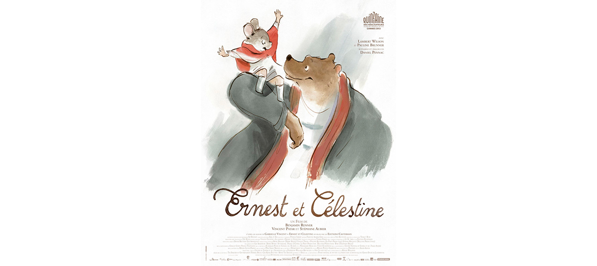 Affiche des aventures d'Erneste et Celestine