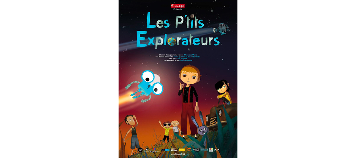 Affiche des petits explorateurs