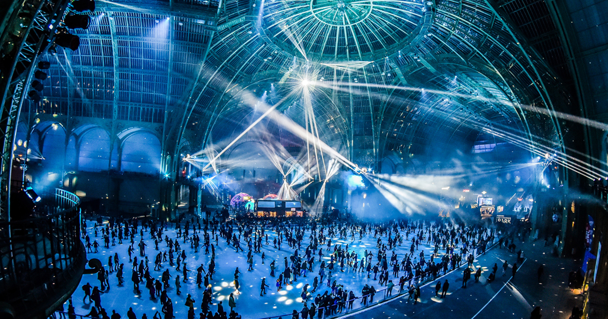 Le Grand Palais Des Glaces Une Patinoire Sous La Nef Du Grand Palais