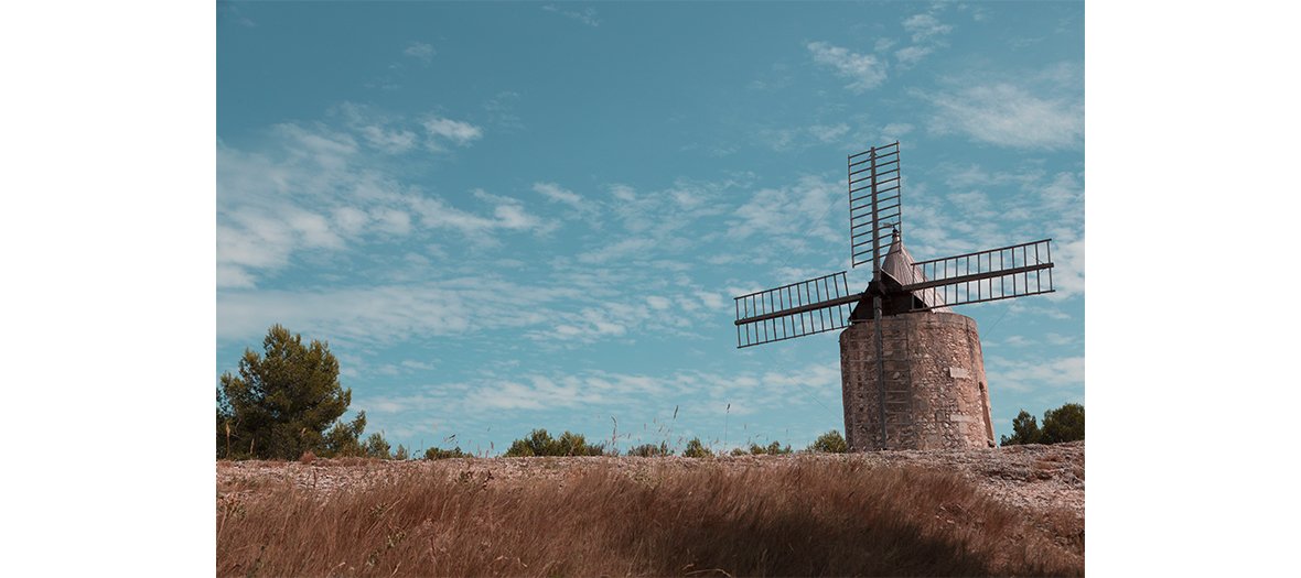 Moulin du village célébré par Alphonse Daudet