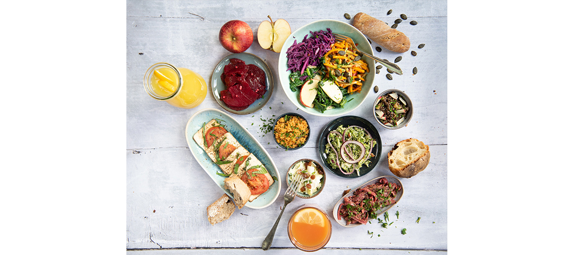 Hiltl veggie restaurant  meals