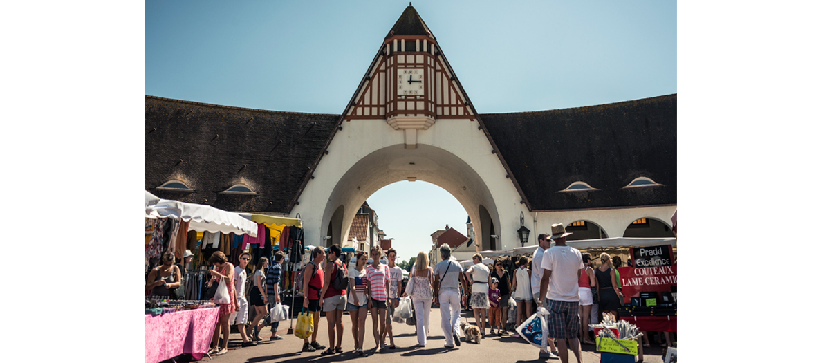 Le Touquet covered market at Le Touquet