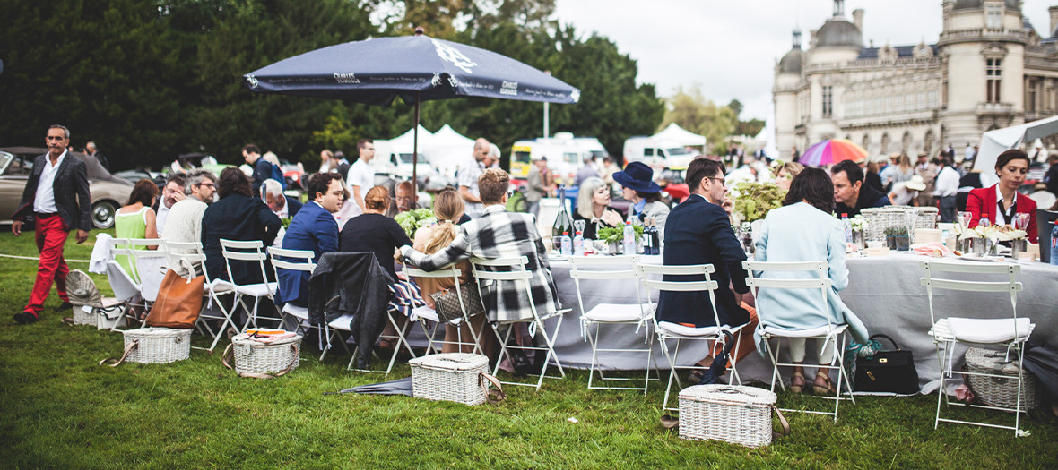 Garden Party in Chantilly, France