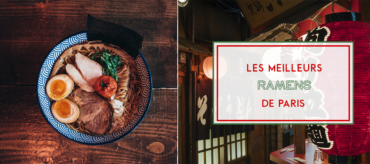 Les meilleurs ramens de Paris à savoir Menkicchi, Kodawari ramen, Supu ramen, Ippudo, Neko Ramen 