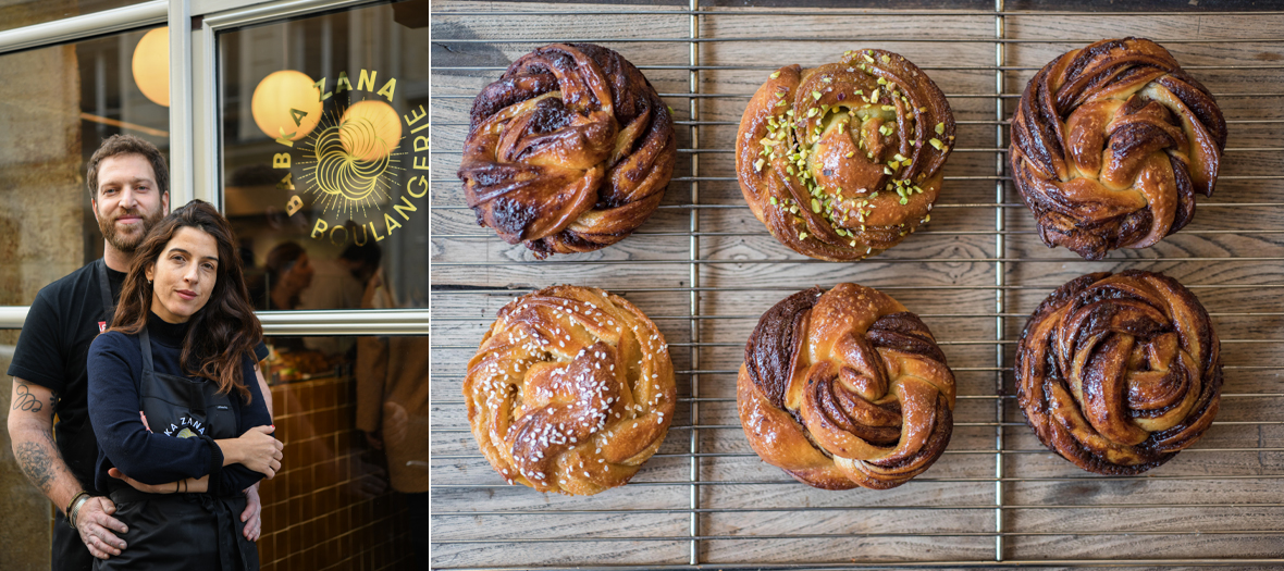 Portrait de Sarah Amouyal et Emmanuel Murat de la boulangerie Babka Zana