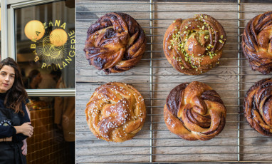 Portrait of Sarah Amouyal and Emmanuel Murat from Babka Zana bakery