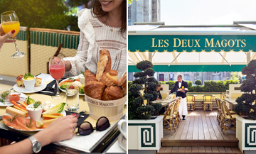 Le nouveau brunch des Deux Magots à Paris place Saint-Germain dans le 6ème