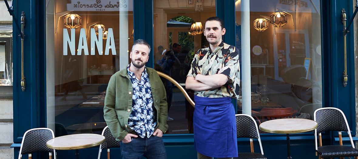  Nicolas Bellini and Vincent Jouyaux founder of the Nana Fishbar