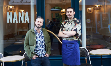  Nicolas Bellini and Vincent Jouyaux founder of the Nana Fishbar