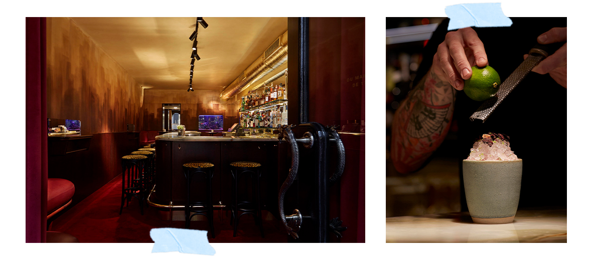 Dragon cocktail bar by Cyril Lignac decorated by sudio KO