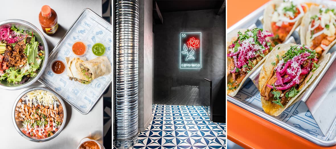 Coyo Taco, the new trendy address in Paris created byAlan Drummond, Sven Vogtland et Scott Linquist.