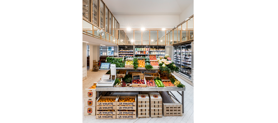 Fruits et légumes à la maison Plisson à Paris