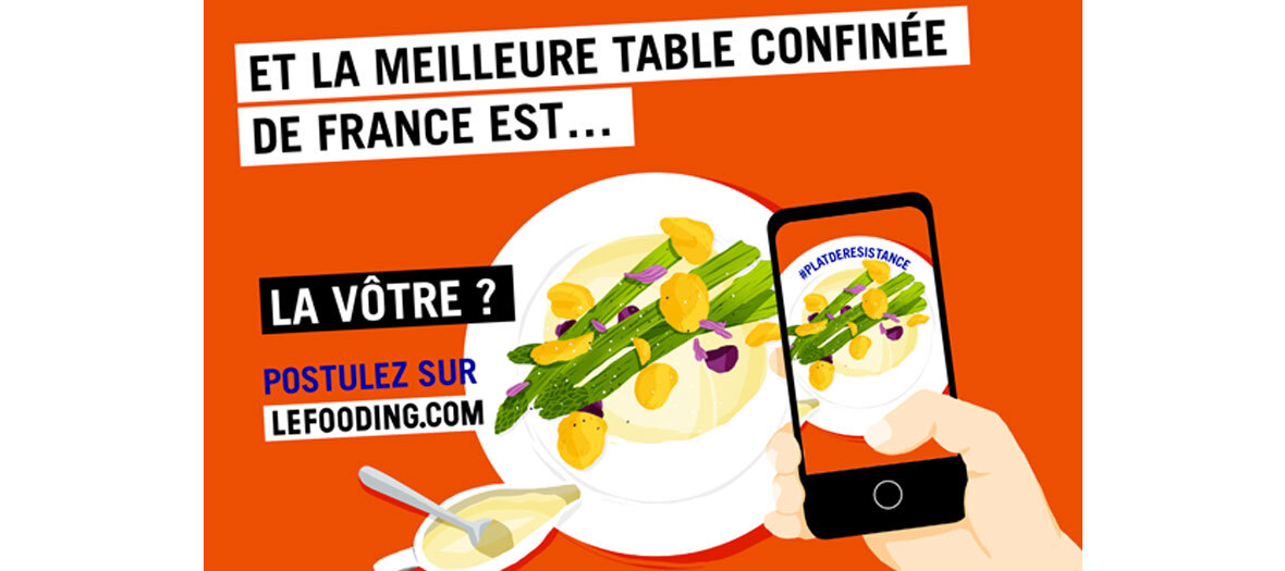 Remplissez votre dossier sur le site du fooding