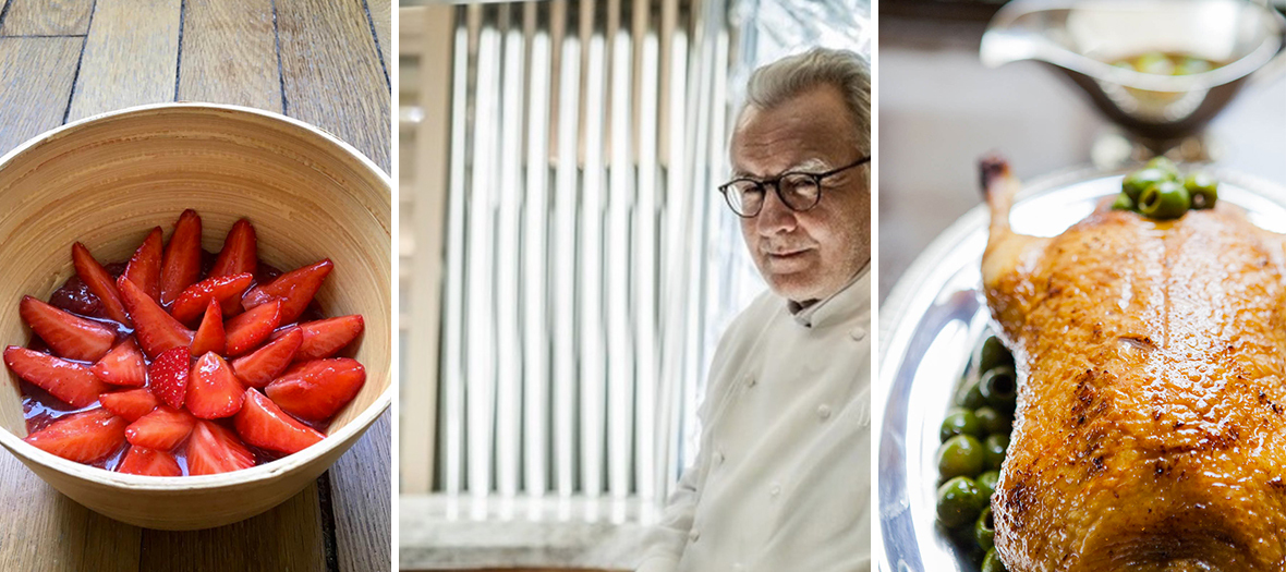 Un service de livraison dans tout Paris, digne d’un room service des palaces où Alain Ducasse a l’habitude de cuisiner.