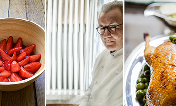 A delivery service covering all of Paris, worthy of a palace room service where Alain Ducasse in charge of the culinary delights.