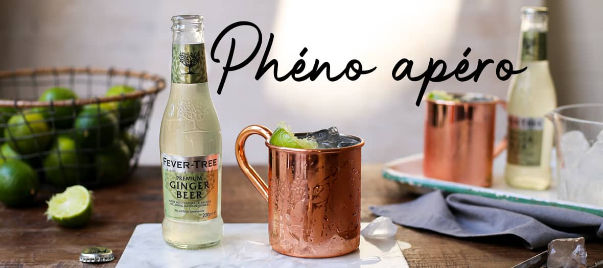 La recette du Moscow Mule avec de la Ginger Beer et de la Vodka par Fever-Tree.