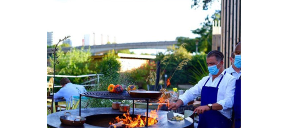 Le barbecue du Splash avec Norbert Tarayre