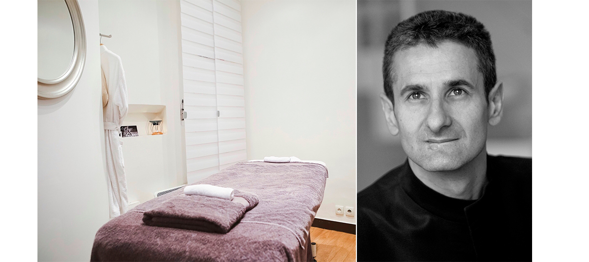 Portrait of therapist Xavier Mehat at Paris Palms Massage