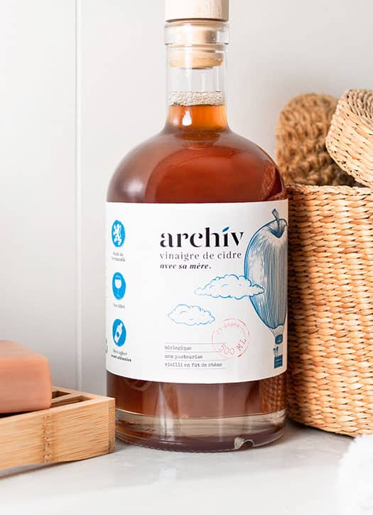 Le vinaigre de cidre Archi-Brut d'Archiv
