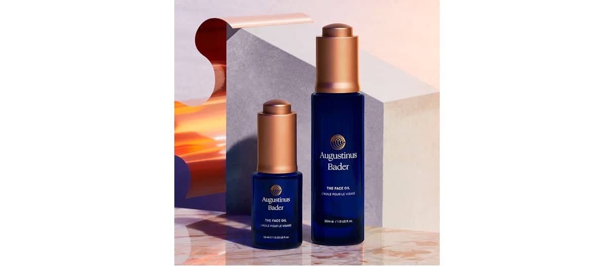 The Face Oil, une huile de soin de haute qualité pour le visage avec un système d'application innovant favorisant une absorption rapide de chez Augustinus Bader.