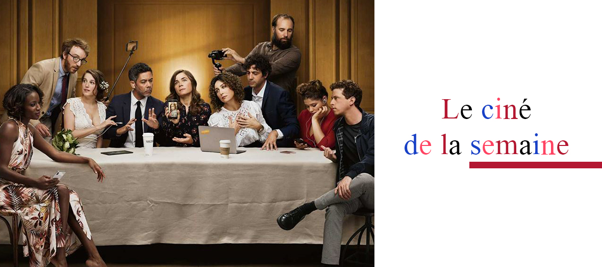 Manu Payet, Max Boublil, Fanny Sidney, Elsa Zylberstein, Finnegan Oldfield et Blanche Gardin acteurs du Film Selfie