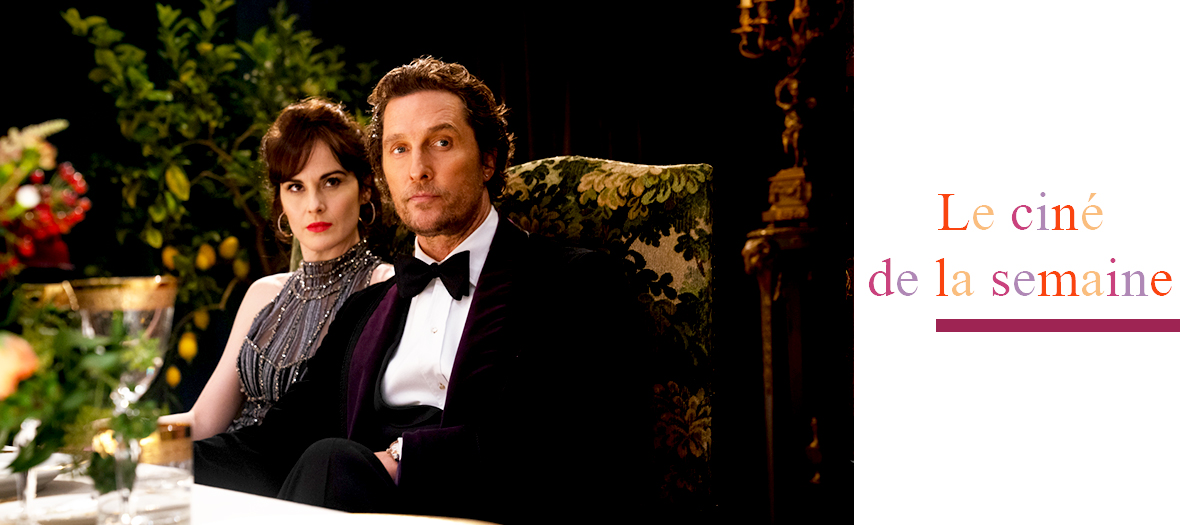 Portrait de Matthew McConaughey et Michelle Dockery acteurs du films The Gentlemen