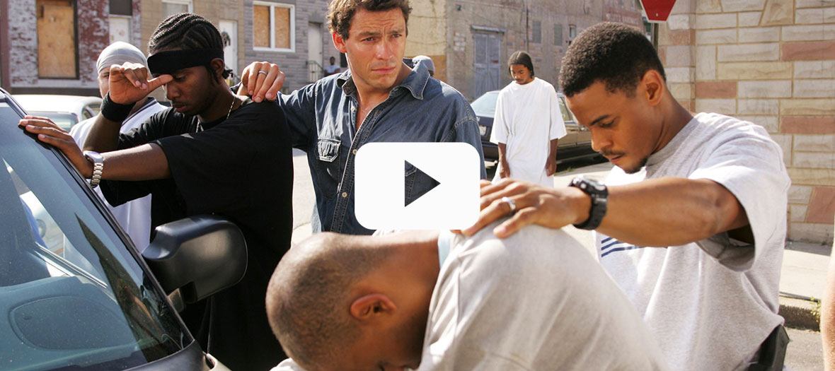 Série the wire avec Dominic West et Michael K Williams