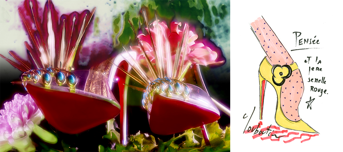 Chaussures Louboutin à talons pour femmes