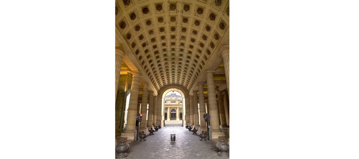 Main entrance of the Monnaie de Paris