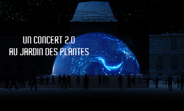 Dassault Virtual Harmony concert at the Jardin des plantes in Paris