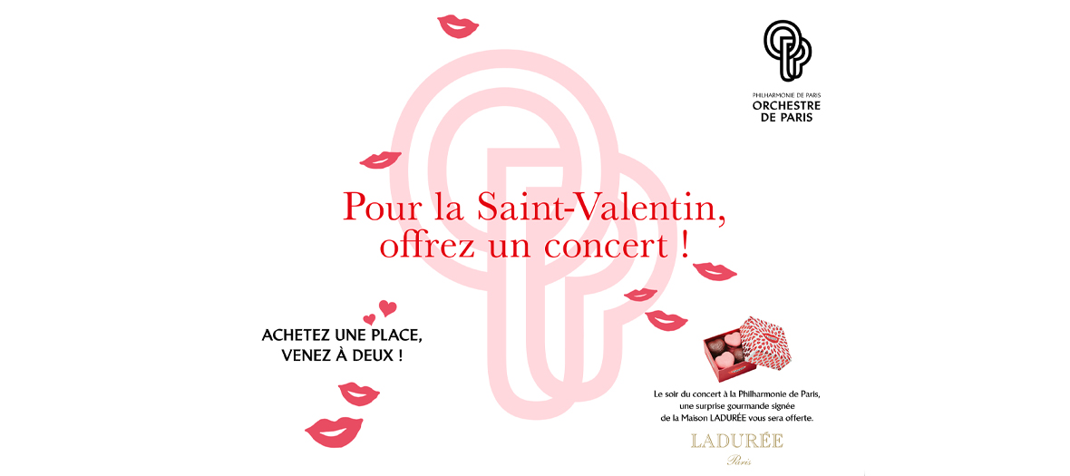 Pour la saint-Valentin, offrez un concert