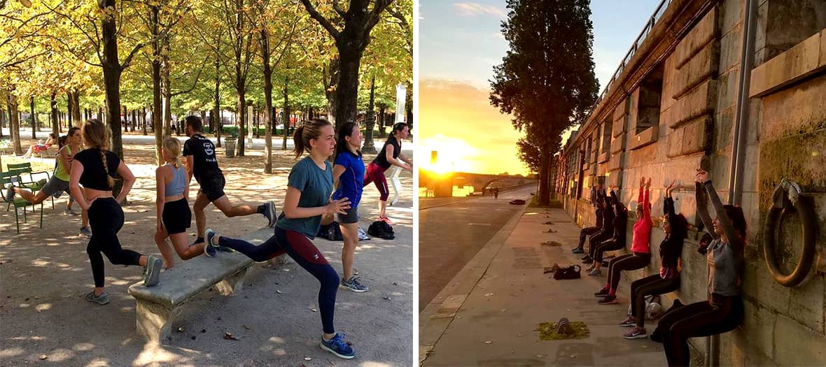 Nearly 60 guided tours throughout Paris with running city