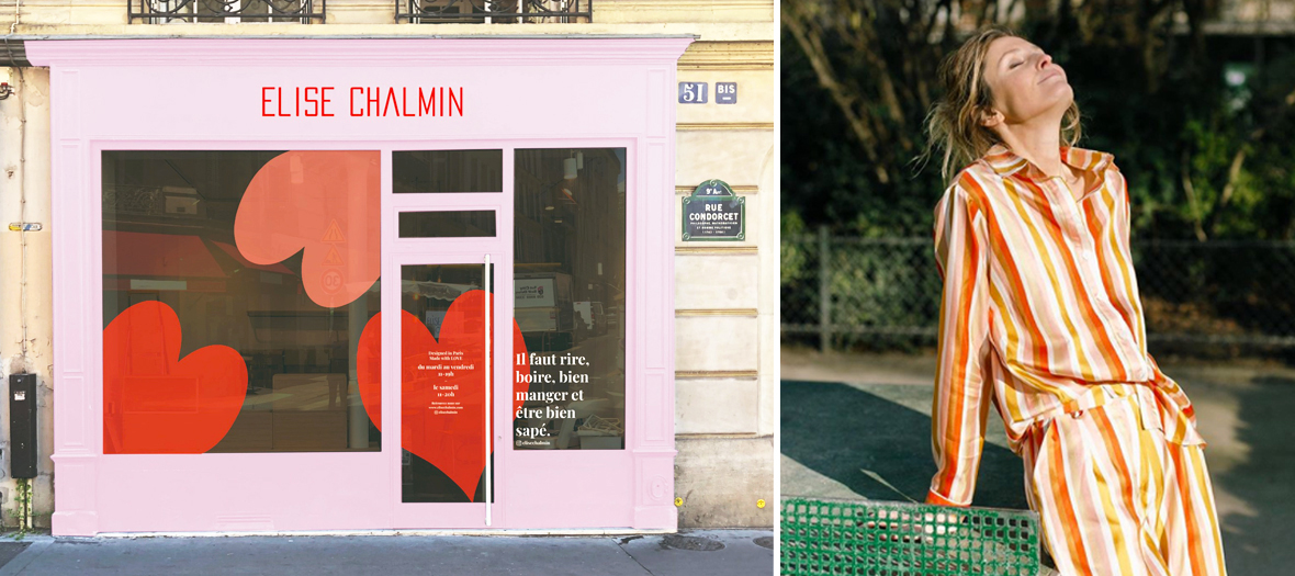 La Boutique Elise Chalmin rue Condorcet à Paris