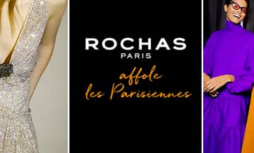 Rochas opens a new store in Saint-Germain-des-Prés in Paris.