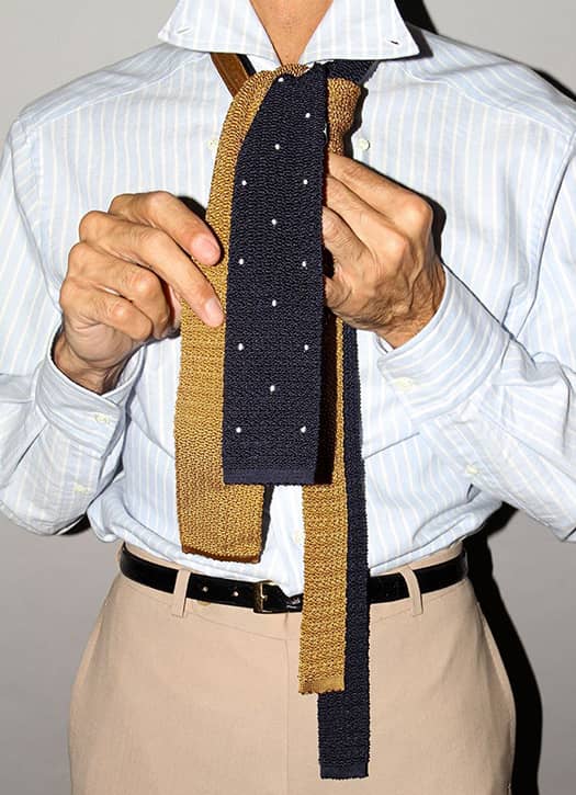 Cravates en tricot de soie, Husbands