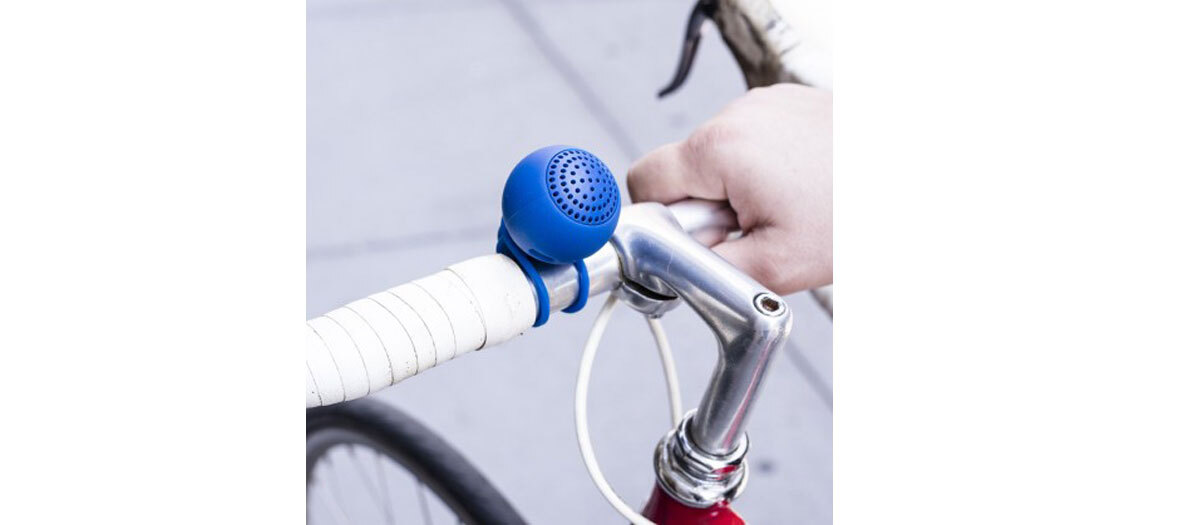 Sonnette De Vélo Design Football - En Alliage D'aluminium Et Plastique - Installation Facile Sans Outil - Pour Enfants Et Adultes
