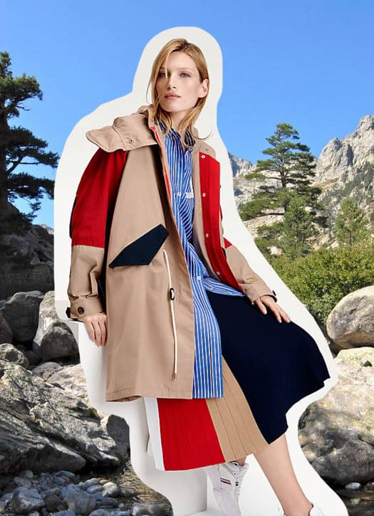 Parka color block, Tommy Hilfiger