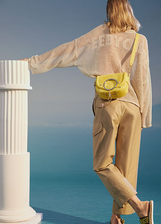 Pantalon see hotsell by chloe