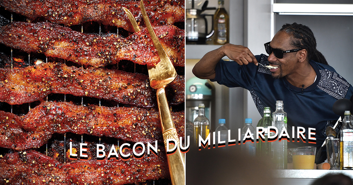 La recette du bacon du milliardaire de Snoop Dogg