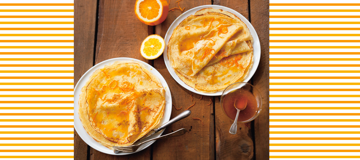 Recette Crepes Suzette