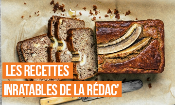 Recette cake banane chocolat