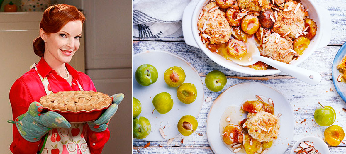 la Recette du Cobbler le crumble US aux fruits