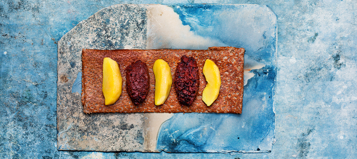 La recette de la galette du boss Bertrand Larcher avec du boudin noir, des pommes sautées et de la compote