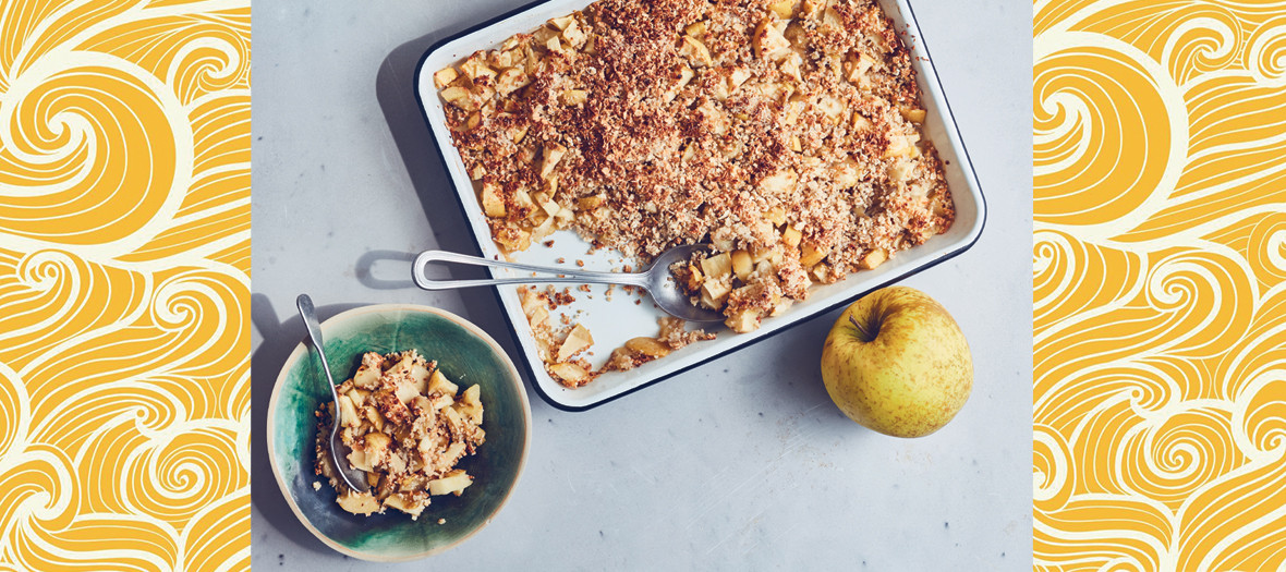 Recette Crumble Pommes