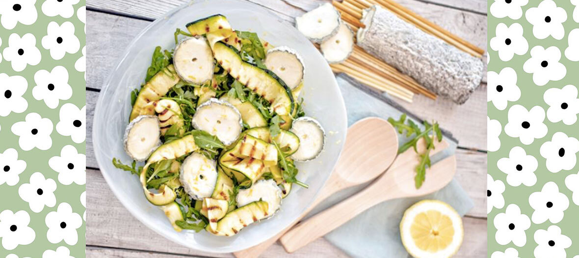 Recette Salade Chevre Courgette