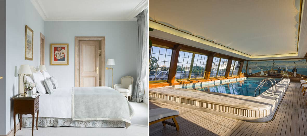 Chambre standard à l'hôtel Bristol à Paris