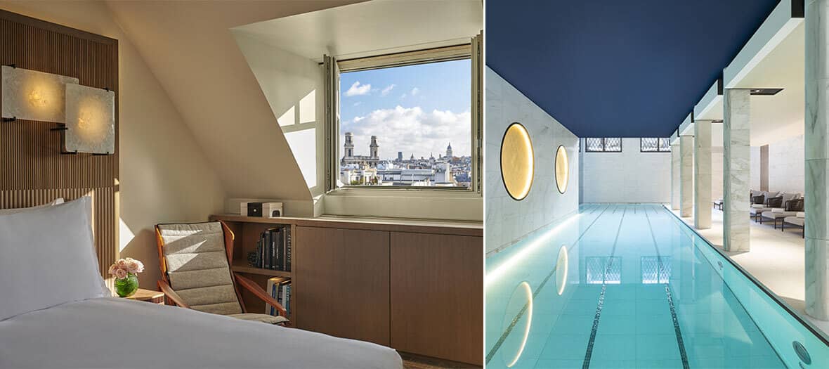 Chambre et Spa au Lutétia à Paris