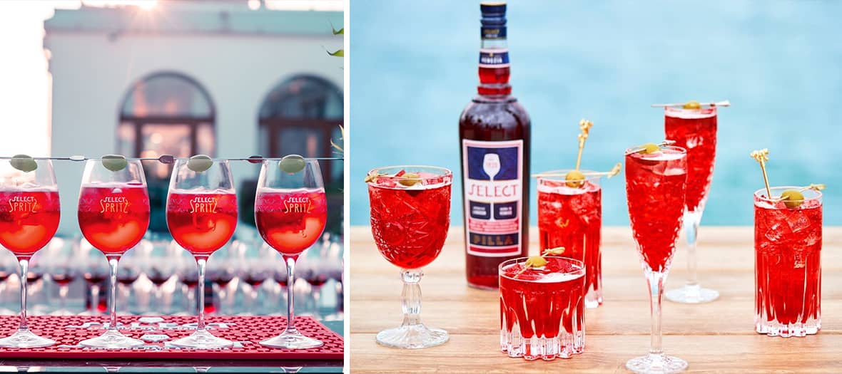 la recette du vrai Spritz avec Select Aperitivo