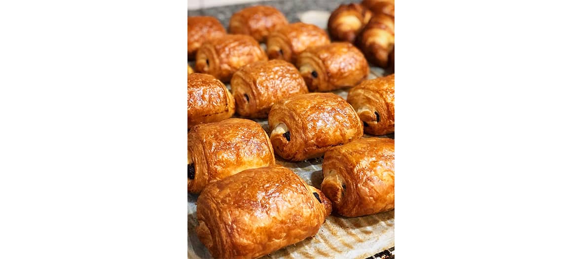 Le pain au chocolat de chez Cyril Lignac