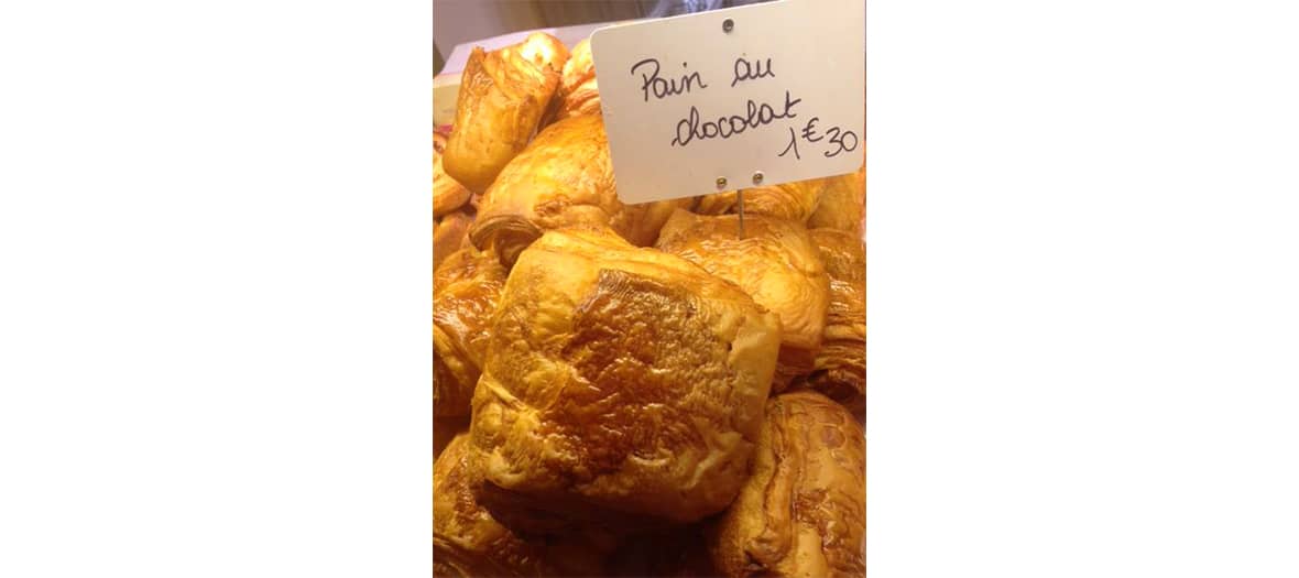 Le pain au chocolat de chez Joséphine Bakery